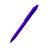 Ручка пластиковая Pit Soft софт-тач, синяя