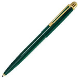 DELTA, ручка шариковая (зеленый, золотистый)