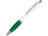 Ручка шариковая Nash, белый/зеленый, черные чернила