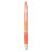 Ручка шариковая с резиновым обх (прозрачно-оранжевый)