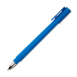 Ручка шариковая, трехгранная, синяя