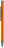 Ручка шариковая Straight Gum, оранжевый